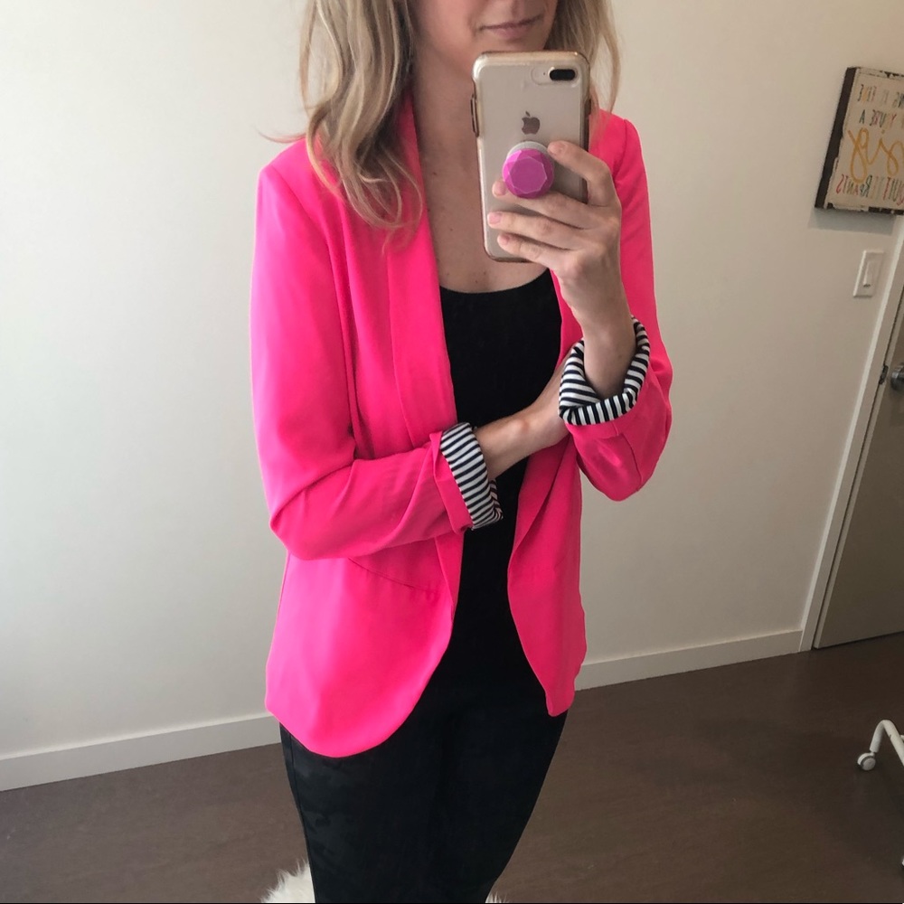 Hot Pink Blazer